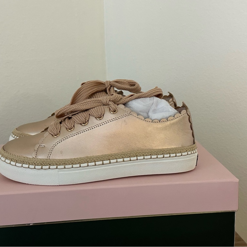 Kate Spade Lena Women's Rose Gold Sneakers